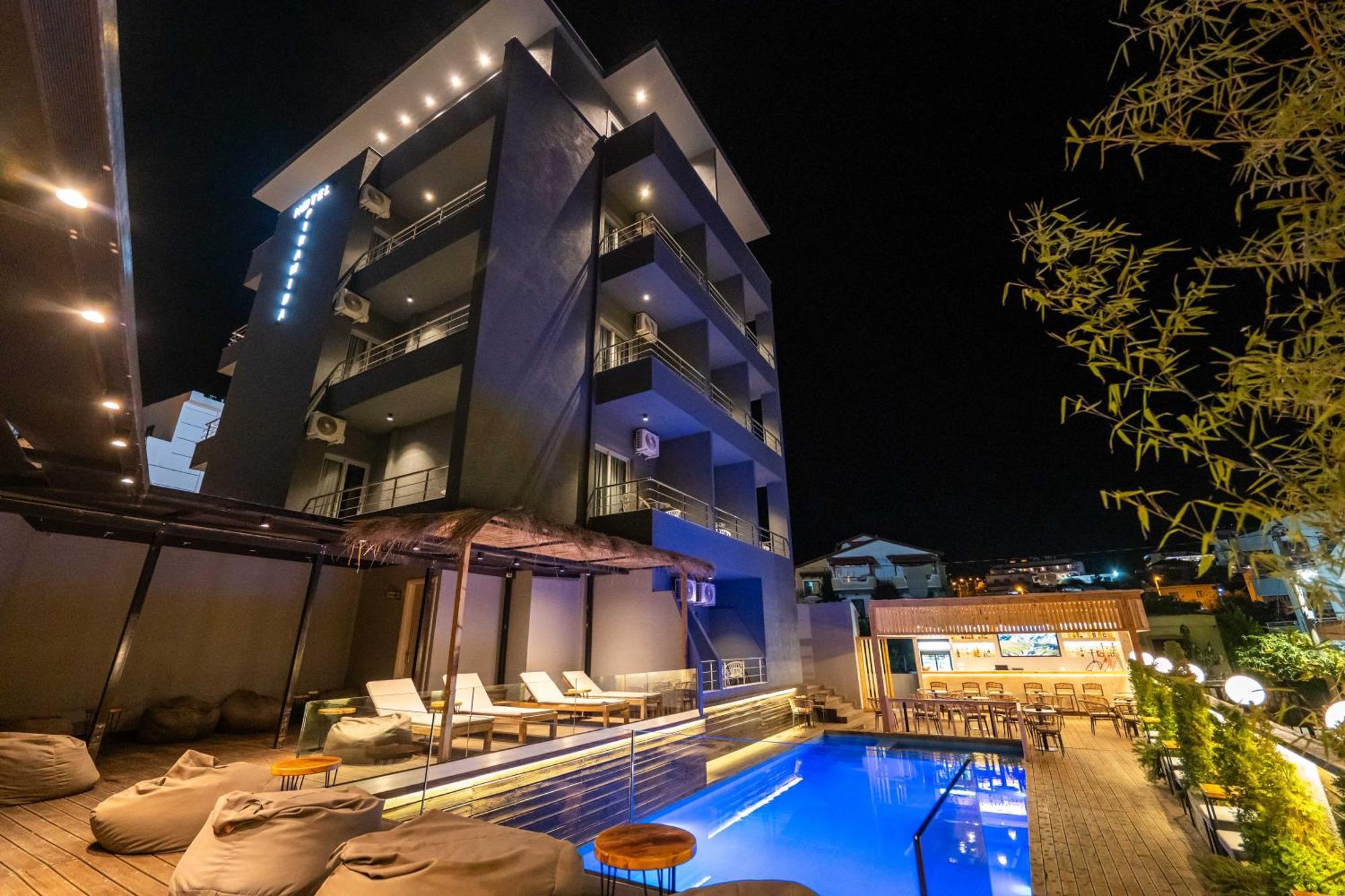 Hotel Piramida Ksamil Exterior foto