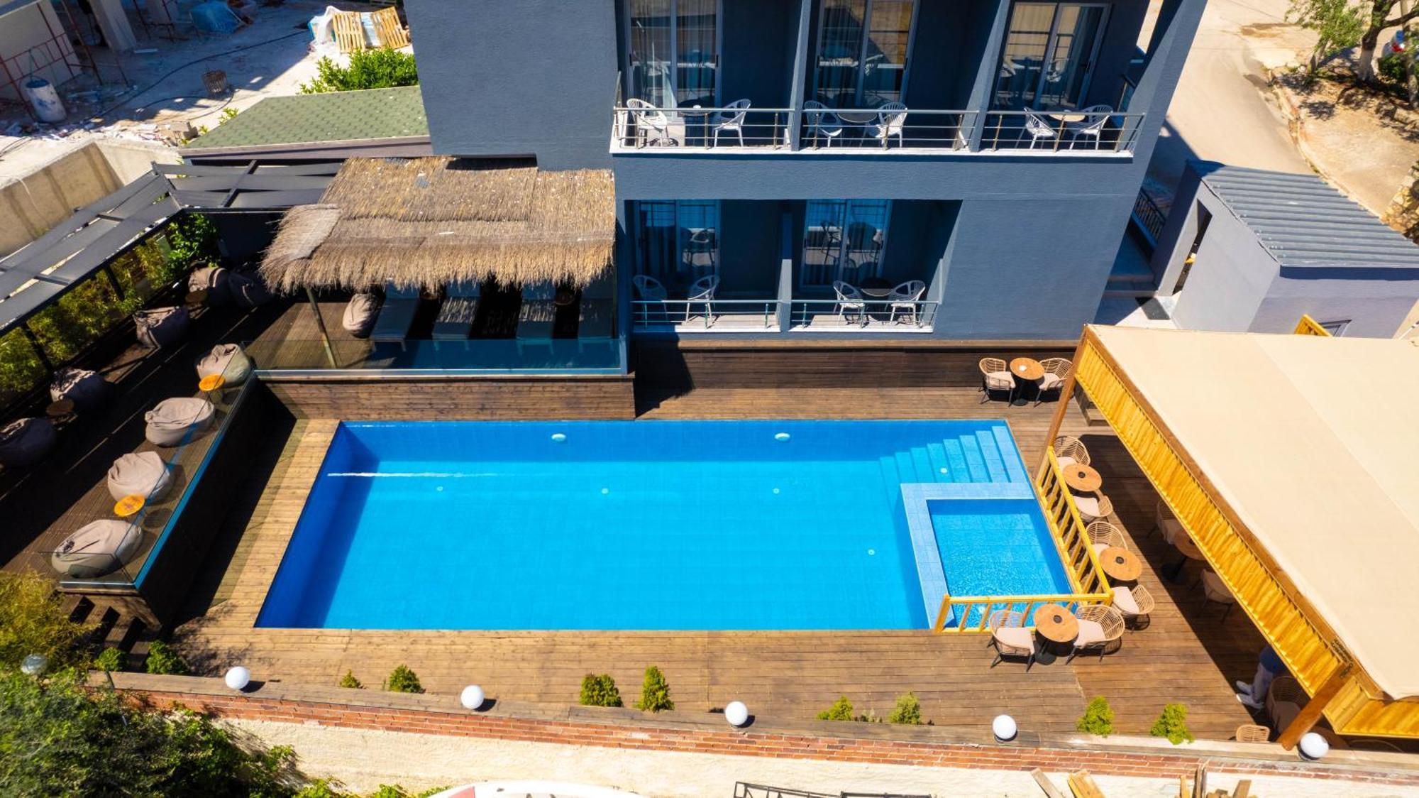 Hotel Piramida Ksamil Exterior foto